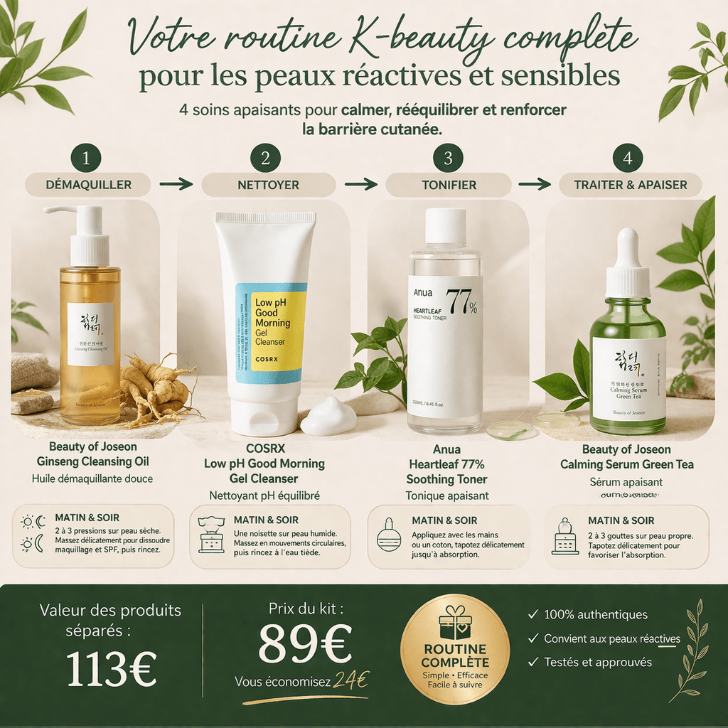 Kit Rituel Peaux Sensibles K - beauty - Pack - Rituels d'Hadiya